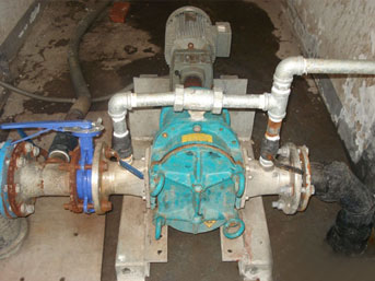 2CY齿轮泵安装现场